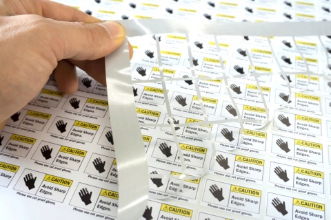 Naklejki wodoodporne z Twoim wzorem okrągłe 9 cm 50 sztuk