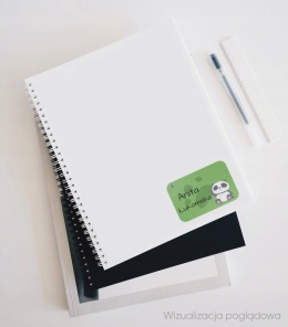 Naklejki z imieniem twojego dziecka do szkoły lub przedszkola - PANDA