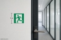 Naklejka BHP 15 cm - Sygnał niebezpieczeństwa sprzętu ratowniczego - E048