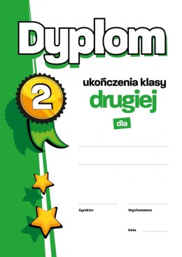 Dyplom ukończenia II klasy