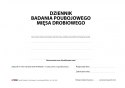 Dziennik badania poubojowego mięsa drobiowego A4 - 50 kart