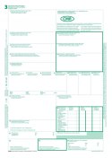 Międzynarodowy List Przewozowy CMR 1+3 100k / 10 egz.