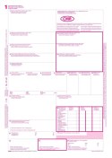 Międzynarodowy List przewozowy CMR 1+4 100k / 10 egz.