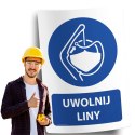 Naklejka 20x30 cm UWOLNIJ LINY