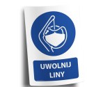 Naklejka 20x30 cm UWOLNIJ LINY
