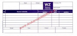 Druk WZ - wydanie materiałów na zewnątrz multikopia