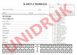 Historia Choroby Poradni Stomatologicznej - druk