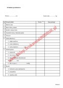 Karta Badania Lekarskiego - broń - druk