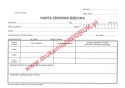 Karta Zdrowia Dziecka - druk