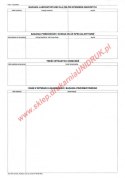 Karta badań do celów epidemiologicznych - druk