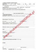 Karta profilaktycznego badania lekarskiego ucznia kończącego szkołę ponadpodstawową A-5 - druk