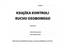 Książka Kontroli Ruchu Osobowego A-4 oprawa twarda, numerowana