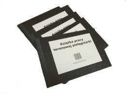 Książka pracy pielęgniarki terenowej A-5, opr. twarda