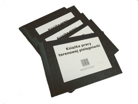 Książka pracy pielęgniarki terenowej A-5, opr. twarda Książka pracy pielęgniarki terenowej A-5, opr. twarda
