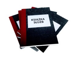 Książka służb A-5 oprawa twarda