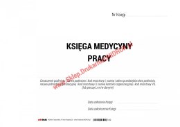 Księga Medycyny Pracy A4 - 100 kart