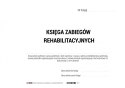 Księga Zabiegów Rehabilitacyjnych A4 - 100 kart