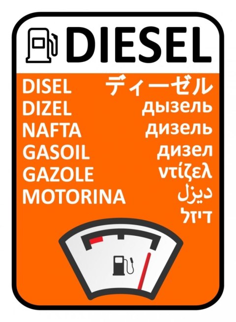 Naklejka DIESEL Naklejka DIESEL