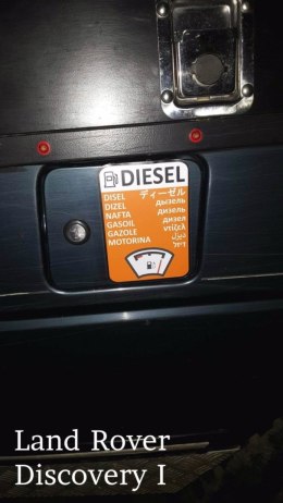 Naklejka DIESEL