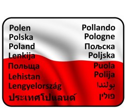 Naklejka POLSKA