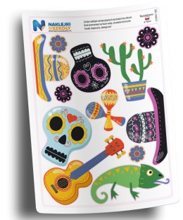 Naklejki Meksyk - zestaw 12 sztuk