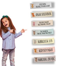 Naprasowanki imienne, imienniki - 48 sztuk
