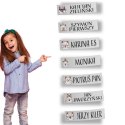 Naprasowanki imienne, imienniki - 48 sztuk