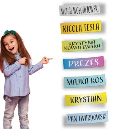 Naprasowanki imienne, imienniki - 48 sztuk
