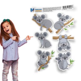 Naprasowanki z misiem koala - zestaw 6 sztuk