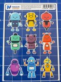 Naprasowanki z robotami - zestaw 9 sztuk Naprasowanki z robotami - zestaw 9 sztuk
