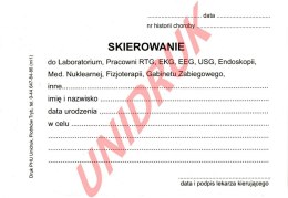 Skierowanie na badania - druk