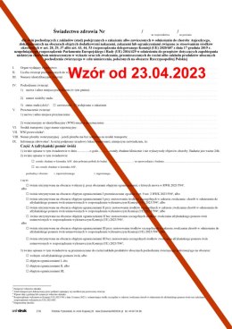 Świadectwo zdrowia dla świń pochodzących z zakładów (stad) podejrzanych o zakażenie albo zawieszonych w odniesieniu do choroby A
