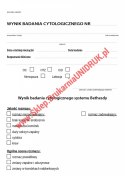 Wynik badania cytologicznego A5 - druk