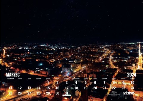 Kalendarz spiralowany Piotrków Trybunalski 2024 Kalendarz spiralowany Piotrków Trybunalski 2024
