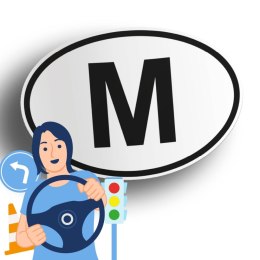 Naklejka na samochód Malta - M