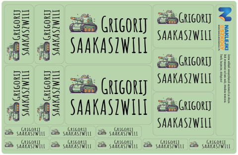 Naklejki imienne, imiennik - 64 sztuki Naklejki imienne, imiennik - 64 sztuki