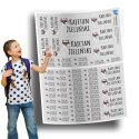 Naklejki imienne, imiennik - 64 sztuki