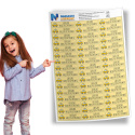 Naprasowanki imienne, imienniki - 48 sztuk Naprasowanki imienne, imienniki - 48 sztuk