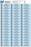 Naprasowanki imienne, imienniki - 48 sztuk Naprasowanki imienne, imienniki - 48 sztuk