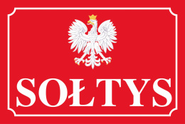 Tablica dibond 20x30 cm SOŁTYS