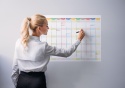 Planer ścienny kalendarz 2027 A1 niezmywalny TĘCZA