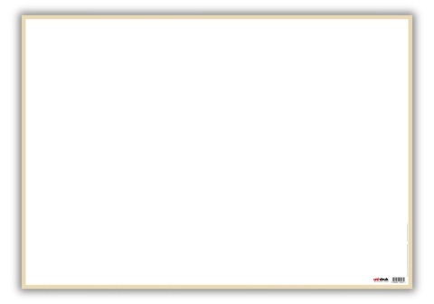 Samoprzylepna tablica suchościeralna 70x50 cm - czysta