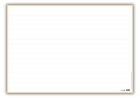 Samoprzylepna tablica suchościeralna 70x50 cm - linie