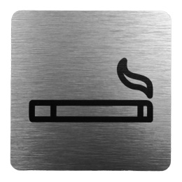 Tabliczka 8x8 cm - tu wolno palić