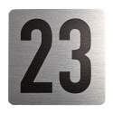 Tabliczka na drzwi 8x8 cm - numer 23