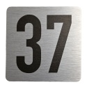 Tabliczka na drzwi 8x8 cm - numer 37