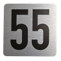 Tabliczka na drzwi 8x8 cm - numer 55