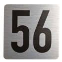Tabliczka na drzwi 8x8 cm - numer 56