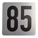 Tabliczka na drzwi 8x8 cm - numer 85